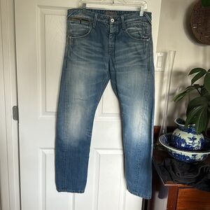 Jack and Jones core deadstock workwear 75Nick regular fit 33/32 button fly mens